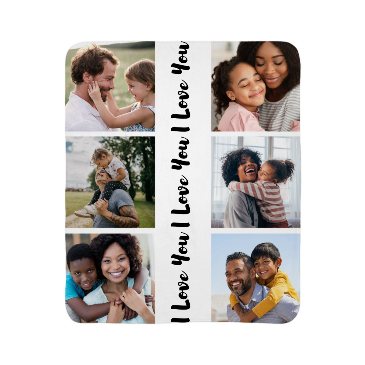 Personalised Blanket Custom Photos Blanket Memory Gift with Photo