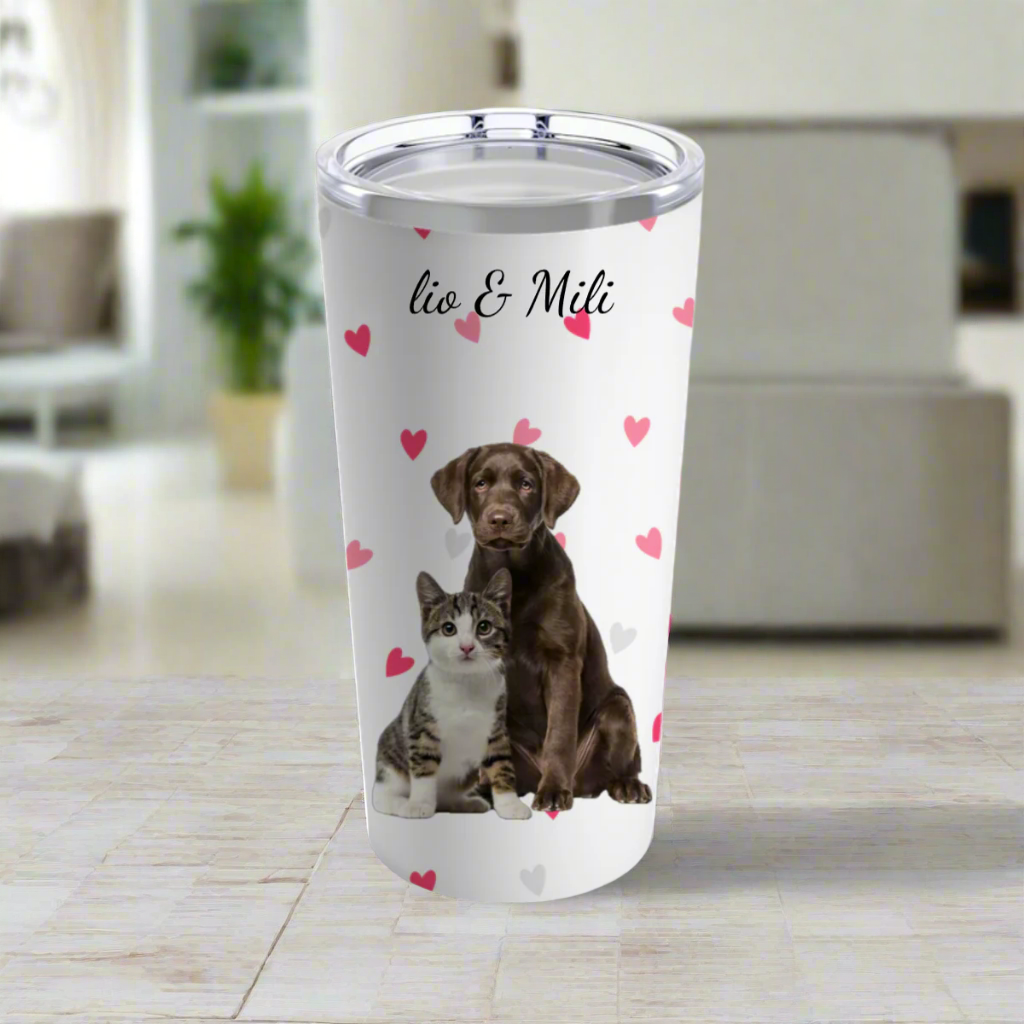 Custom Photo Personalized Tumbler 20oz