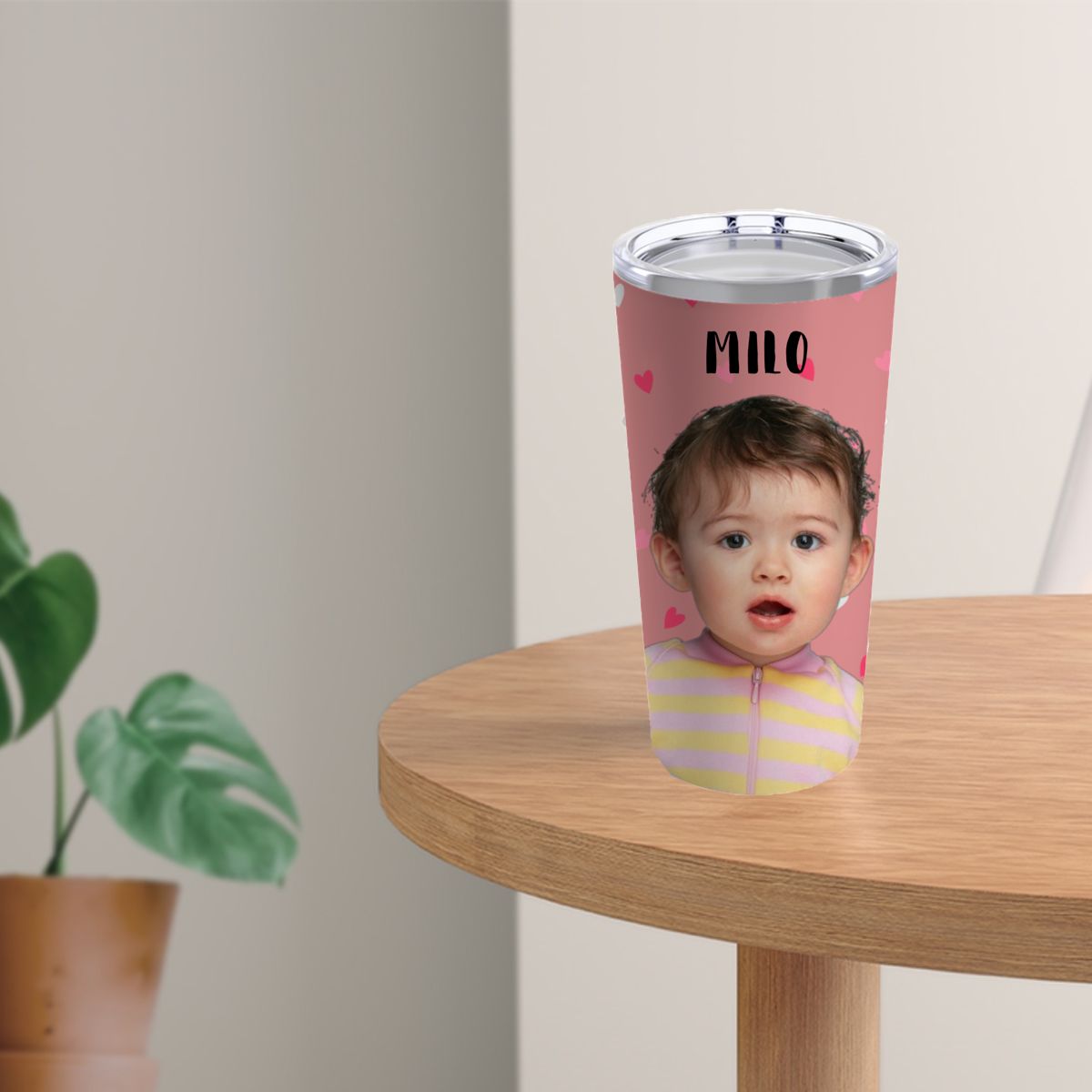 Custom Photo Personalized Tumbler 20oz